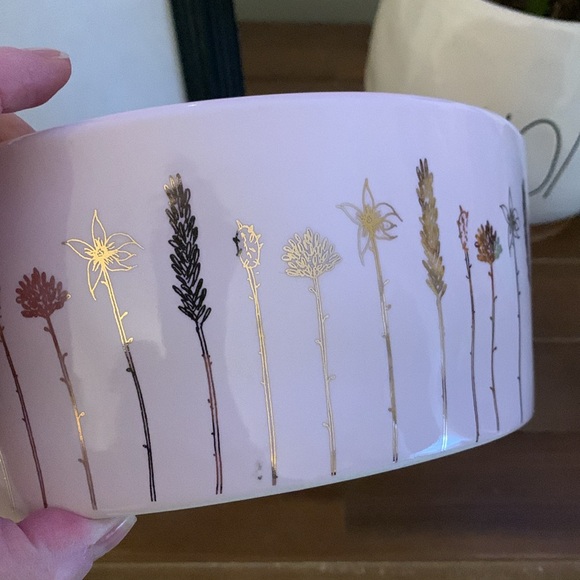 MAGENTA Rae Dunn LARGE candle holder - Picture 2 of 6